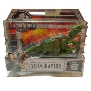 Jurassic World Mattel Fallen Kingdom Attack Pack Velociraptor 3+ Brandneu Selten - Bild 1 von 3