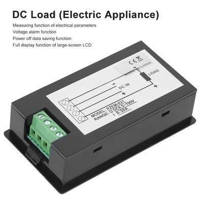 TSPZEM ‑ 031 Voltmeter Amperemeter DC Multi ‑ Function Digital Display LCD UB - Bild 1 von 4