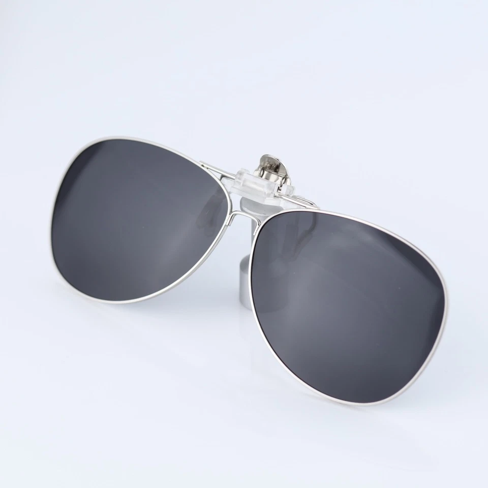 O'S OPTICAL Polarized Sunglasses Clip-On for Eyeglasses Gary, Pilot, C00011 - Photo 1/1