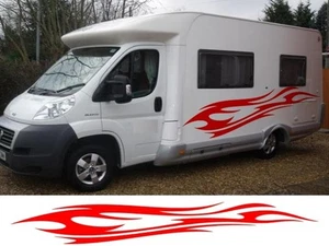 CARAVAN MOTORHOME CAMPER VAN GRAPHICS DECALS STICKERS 17 VITO TRANSIT SPRINTER - Picture 1 of 2