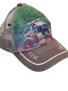 Vintage Monster Truck BIGFOOT Hat Snapback Mesh Cap Photo Graphic - Youth OSFA - Picture 1 of 12