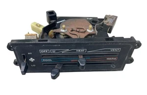 Jeep Wrangler YJ Heater Control Panel 87-95 Works! Climate Switch Dash OEM - Picture 1 of 11