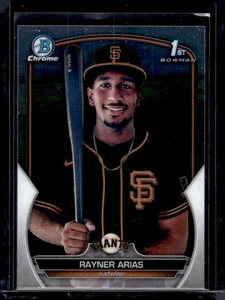 Bowman Chrome 2023 #BCP-222 Rayner Arias Prospects - Foto 1 di 2