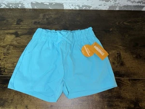 NWT! Gymboree Elastic Waist Nylon Shorts Time for Teal Size 5T - Picture 1 of 5