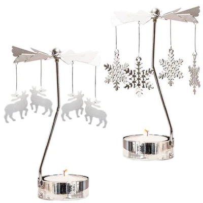  Portacandele in metallo Assemblaggio Candeliere rotante Conversione - Immagine 1 di 4