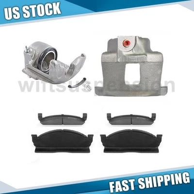 Pinzas de freno delanteras y pastillas de freno para Ford F-100 1980-1983 Ford F-150 1980-1983 Foto 1 de 4