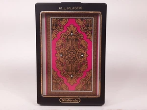 Vintage Pre-nes Nintendo Made Plastic Playing Cards * Used History - Picture 1 of 13