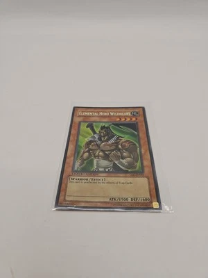 Yugioh! NM-M Elemental Hero Wildheart - GSE-EN001 Secret Rare Limited Ed - Image 1 of 4