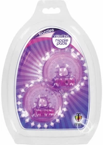 Trinity V Razzle Vibe Nipple Pads Purp - Picture 1 of 2