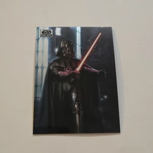 Topps 2021 cromado Star Wars Galaxy Base #83 Darth Vader's Revenge - Imagen 1 de 2