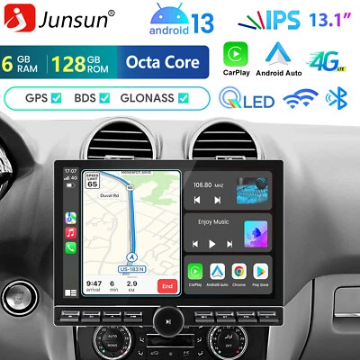 13" Autoradio Für Mercedes-Benz ML-Class W164 05-2012 Android14 Carplay SWC 128G - Bild 1 von 4