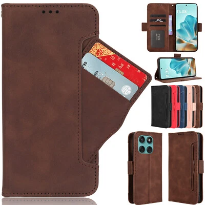 For Motorola Edge 60 Fusion, Separable Card Slot Leather Wallet Stand Case Cover - Image 1 of 4