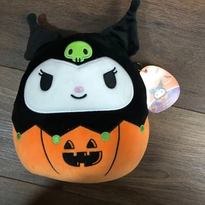 Squishmallows Kuromi Halloween Pumpkin Plush Hello Kitty and Friends 10in 2024 - Picture 1 of 9