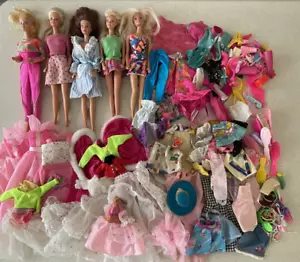 Barbie Vintage Lot Of 1980s Clothes & Accessories Fashions Bundle - Foto 1 di 23
