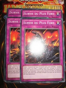 YU-GI-OH! COM PLAYSET SURVIE DU PLUS FORT SR04-FR031 (LOT DE 4) NEUF FRANCAIS - Imagen 1 de 1
