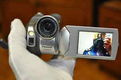 Camcorder Panasonic NV-GS57 Mini DV Video Camera 30 X Optical Zoom Tested Works - Image 1 of 4