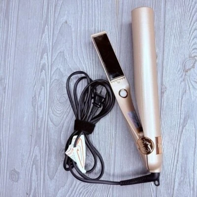 Tyme Iron Pro Oro Rosa Rizador Colador Hierro Caliente Funciona Foto 1 de 4