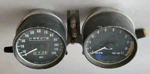 1974 KZ400 KZ KAWASAKI GAUGES TACH SPEEDO MPH RPM METER 400 GAUGE SET - Picture 1 of 13