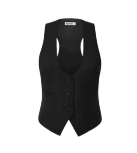 GRACE KARIN THREE BUTTON VEST - Picture 1 of 9