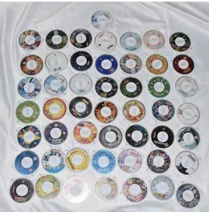PSP Japan Game soft Lot 50 set UMD Disk only no duplicates Playstation Portable - Picture 1 of 5