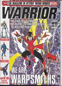 Warrior #10 UK Magazine 1983 Quality Comics Marvelman Alan Moore V For Vendetta - Picture 1 of 2