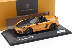 Porsche 718 (982) Spyder RS Baujahr 2024 gold metallic 1:43 Spark - Picture 1 of 1