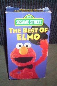 Sesame Street The Best of Elmo Whoopi Goldberg Muppets VHS Big Bird Zoe - Picture 1 of 1