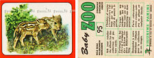 RARE !! Sticker n°95 " BABY ZOO " Panini 1975