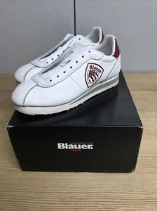 Blauer USA Sneaker Weiß Mit Rot Abgesetzt ❤️Gr.36❤️ Top In OVP ❤️Model Bowling - Bild 1 von 8