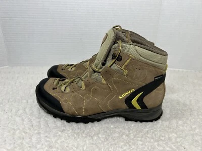 Botas de senderismo LOWA Focus GTX para mujer talla 7 de cuero marrón medio al aire libre Foto 1 de 4