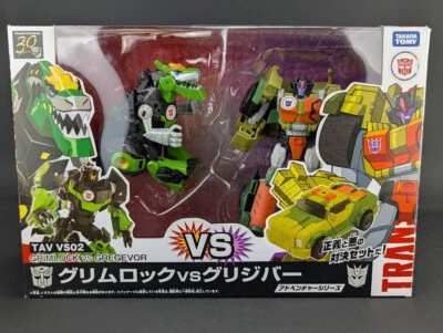 Transformers Adventure Grimlock vs Gregevor complete Takara TAV-VS02 RID 2015 - Image 1 of 4