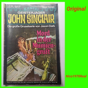 John Sinclair - Heft Nr 93 - Mord in der Mumiengruft - Jason Dark #B/3-11 - Bild 1 von 3