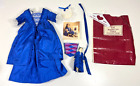 Vtg 1990s American Girl FELICITY Holiday Collection Christmas Gown &Fashion Doll