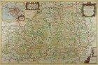 RENDSBURG KIEL BORDESHOLM NEUMÜNSTER PLÖN ITZEHOE KARTE MEJER DANCKWERTH 1652