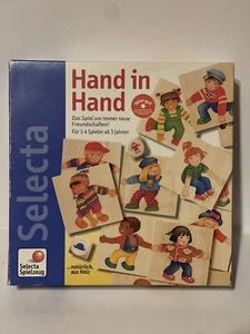 Hand In Hand Game Of Matching By Selecta Children Ages 3+ - Picture 1 of 3