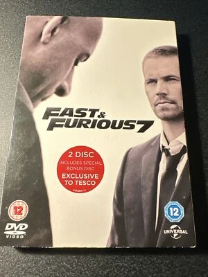 Fast & Furious 7 (DVD, 2015) With Bonus Disc And Slipcover Vin Diesel - Image 1 of 2