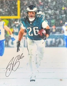 Autographed SAQUON BARKLEY Philadelphia Eagles 16x20 Photo PSA Witness Holo - Picture 1 of 1