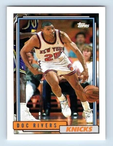 1992-93 Topps Doc Rivers New York Knicks #290 - Picture 1 of 2