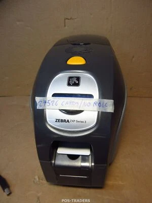 Zebra ZXP Series 3 DUAL SIDED Card Printer Colour USB LAN 27526 CARDS / NO FEED - Bild 1 von 4