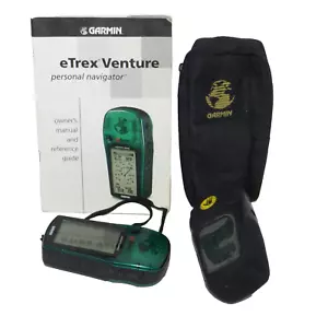 Garmin eTrex Venture Handheld Personal Navigator GPS Satellite - Picture 1 of 8