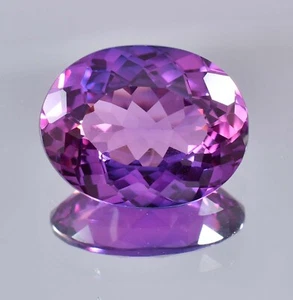 21 x 16 MM Flawless 28.60 Ct Natural Java Plum Sapphire Gemstone (GIT) Certified - Picture 1 of 5