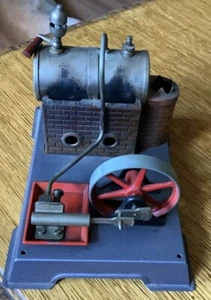 Vintage Toy Steam Engine Unknown Brand Made In Germany Used Untested - Picture 1 of 18