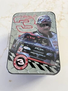 Vintage Wallet Tin Set Dale Earnhardt Officially Licensed Nylon Nascar Daytona - Picture 1 of 8
