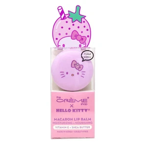 Hello Kitty  Limited Edition Macaron Lip Balm - Strawberry Rose Latte - Picture 1 of 1