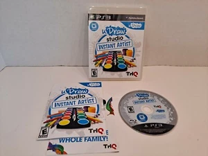 UDraw Studio: Instant Artist PS3 Playstation 3 Completo Excelente Estado - Imagen 1 de 3