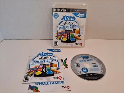 UDraw Studio: Instant Artist PS3 Playstation 3 Complete Great Condition - Image 1 of 3