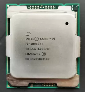 Intel Core I9-10980XE 3.0-4.6GHz 18cores 36thr LGA 2066 165W CPU Processor 1PCS - Picture 1 of 1