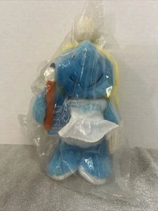 NWT Vintage 1983 Smurfette School 9.5" Wallace Berrie & Co Stuffed Animal Plush - Picture 1 of 5