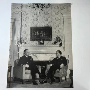 Commander Harold Stassen Governor Dewey 1940s WWII Era Clipping SV29-3 - Picture 1 of 2