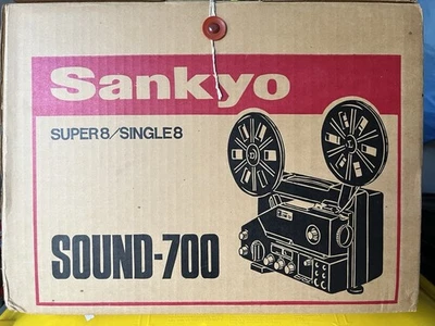 Sankyo Sound-700 Super 8 Proyector Sonido 700 Película Vintage Excelente Estado Foto 1 de 4